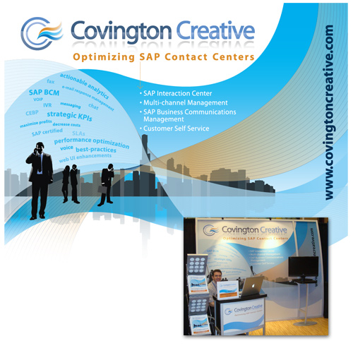 Covington Creative Display Booth Graphics
